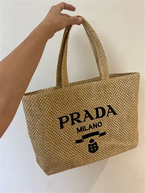 replica prada beach bag|prada dust bag authentic.